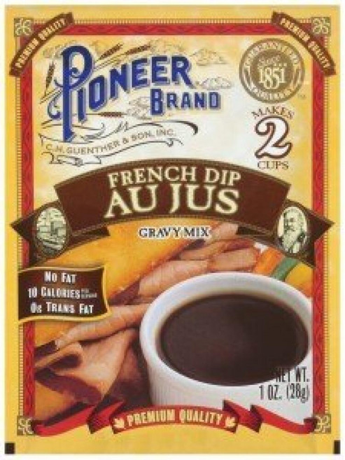 Pioneer Brand 그레이비 믹스 French Au Jus 28.3g(1온스) (6팩) 251188, Pioneer Brand 그레이비 믹스 French A