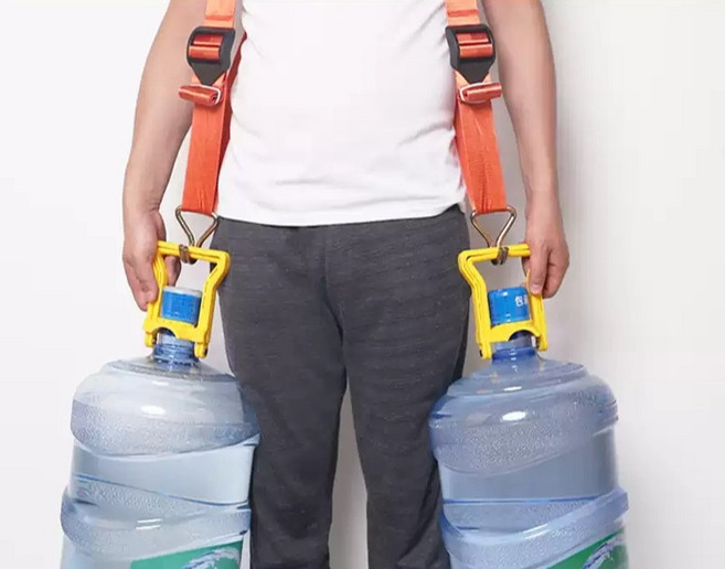 가구 운반 스트랩 이삿짐 옮기기 벨트 어깨 끈 지게 벨트 X자 무거운 짐 운반, 1개