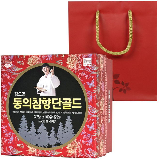 김오곤 동의침향단골드 3.75g x 100환, 375g, 1개