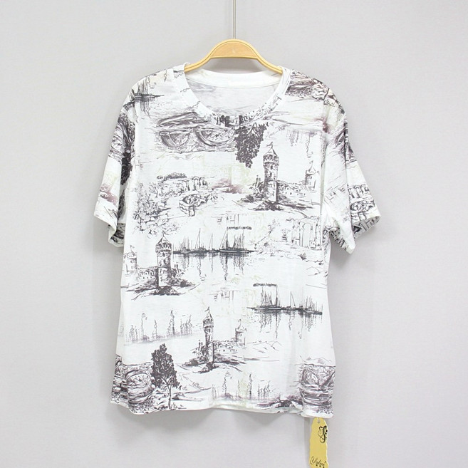 [서울양품점] 여성 썸머 루즈핏 반팔 티셔츠 여자 여름 티