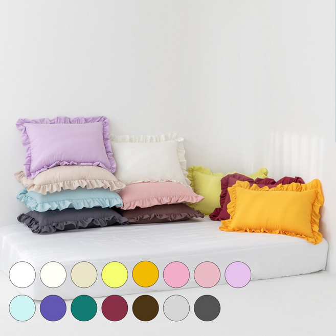 스르륵 부드러운 누빔 베개커버 3050 4060 5070