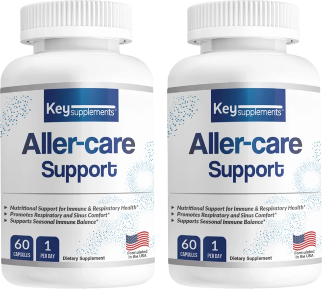 키서플리먼트 알러케어 캡슐 호흡기 영양제 비타민C 퀘르세틴 브로멜라인 등 10가지 복합 포뮬러, 2개, 60정 - 쿠팡