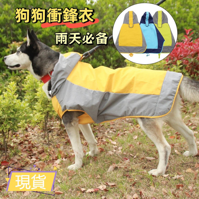 狗狗衝鋒衣 連帽斗篷, 1個
