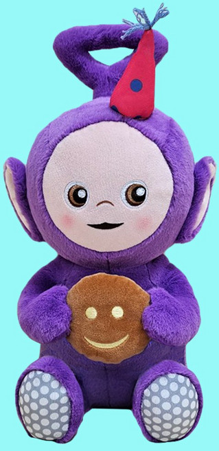 추억의 텔레토비 터비 토스트 인형 보라돌이 뚜비 나나 뽀 캐릭터 봉제 중형 전파뚱땡이 인형, 1개, 보라돌이 터비토스트, 25cm