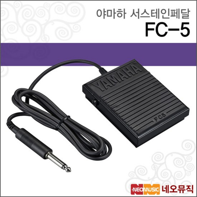 서스테인 페달 YAMAHA FC-5 / FC5 풋 스위치, 야마하 FC-5, 1개
