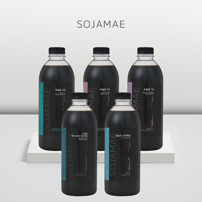 소자매커피 오늘은 콜드브루 대용량 보틀(1L) 원두커피 더치커피 아메리카노 원액 벌크, 오늘은 5월, 1개, 1L, 1개입