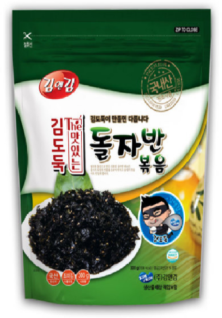 김앤김 돌자반볶음, 300g, 1개