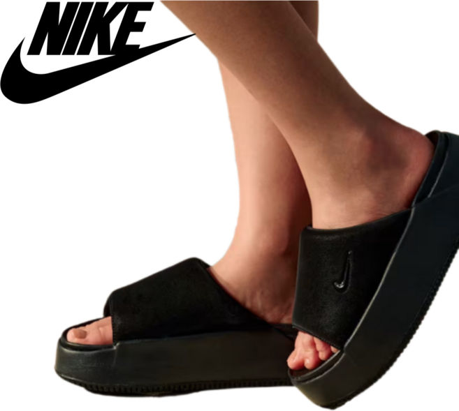 [정품100%매장판] 나이키 여성 통굽 슬리퍼 쿠션감 좋은 발편한 슬라이드