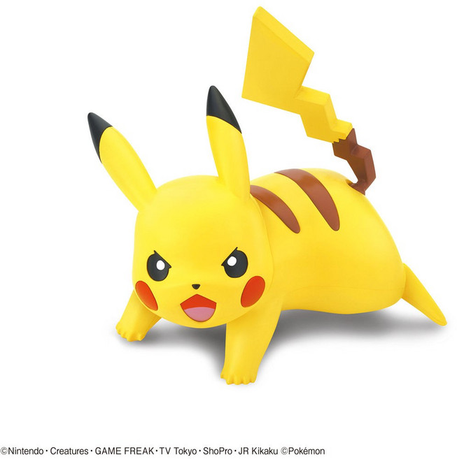 반다이 포켓프라 콜렉션 피카츄 배틀포즈 애니메이션 프라모델, 1개