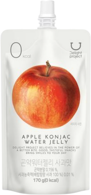 딜라이트 프로젝트 곤약워터젤리 5종 택1, 170g, 5개