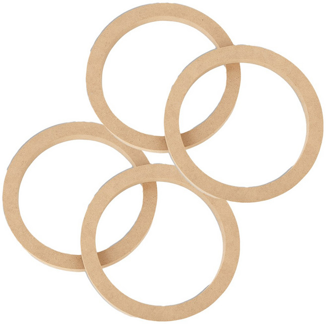 6.5인치 스피커링아대 링, 4개