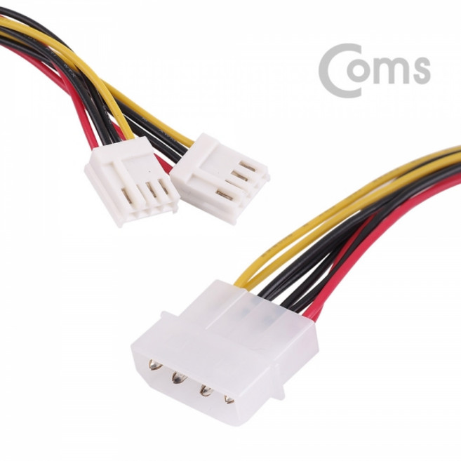 전원 12V 젠더 Y형 IDE 4P to FDDx2 전원공급용 20cm ND625, 선택없음, 5개