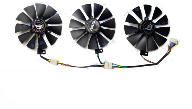 AKUYAO 85mm GPU Cooling Fan Replacement for PNY RTX3060 3060ti Verto Dual Graphics Card Fans CF-12, AKUYAO 85mm GPU Cooling Fan Re