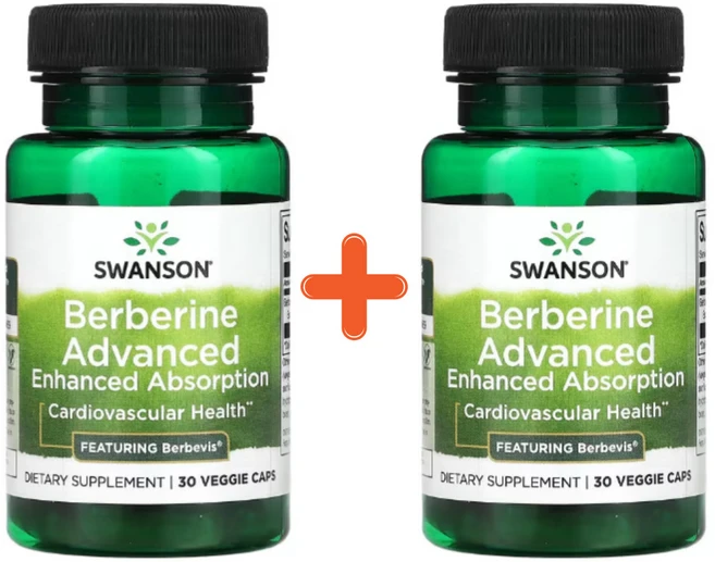 Swanson 베르베린 30캡슐 Advanced Enhanced Absorption - Berbevis, 2개, 30정 - 쿠팡
