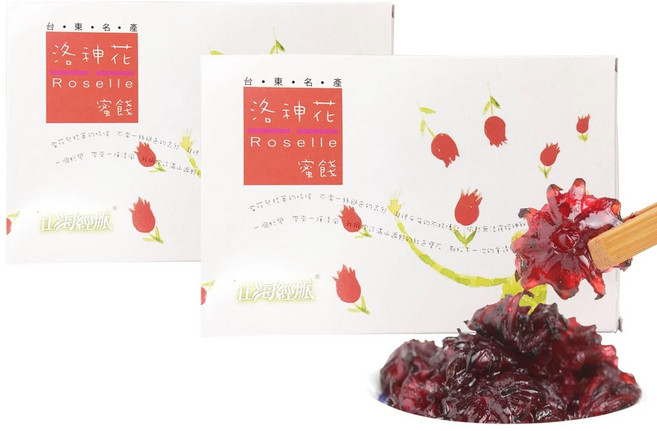 台東縣農會 洛神花蜜餞 厚實洛神花萼果乾 250G, 洛神花蜜餞250G一盒