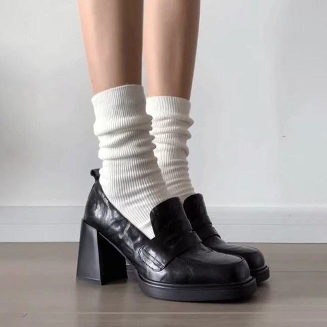 스타일닥터 여성 구두 7cm 편안한 로퍼 패션 메리제인 하이힐