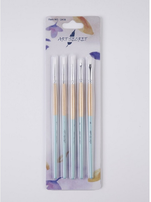 아트시크릿 2418 수채화 아크릴 브러쉬 5pcs 세트