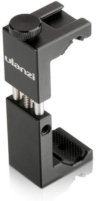 울란지 ST-02S 알루미늄 휴대폰 거치대 삼각대 연결가능한 스마트폰 거치대