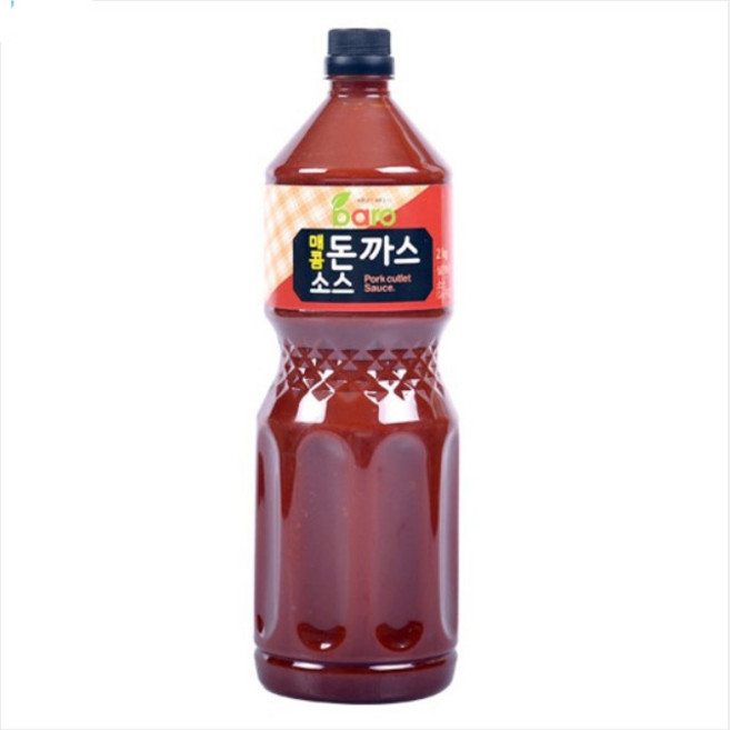 바로소스 매콤돈까스 소스 2kg 매운 양념 대용량, 1개