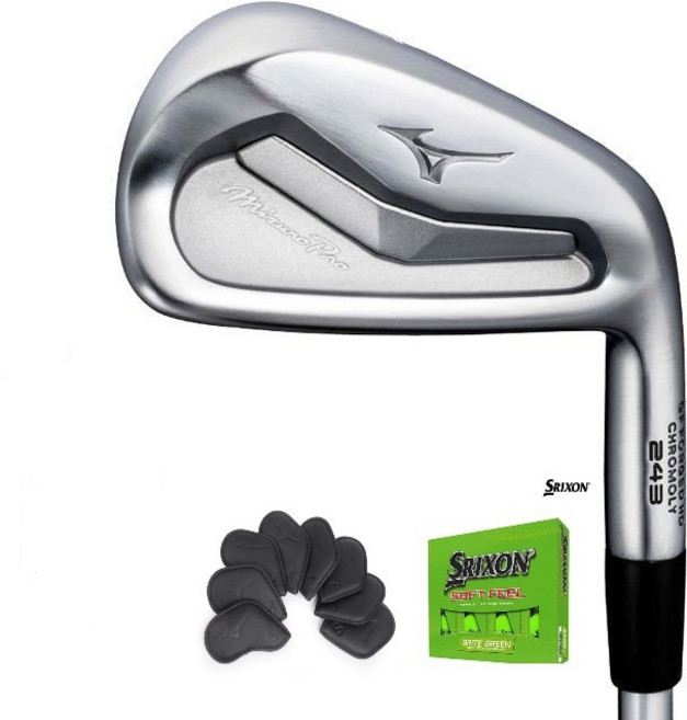 [미즈노웨지 미즈노순정커버증정]미즈노프로 MP243 아이언 7개세트 미즈노코리아정품, NS PRO NEO 950S