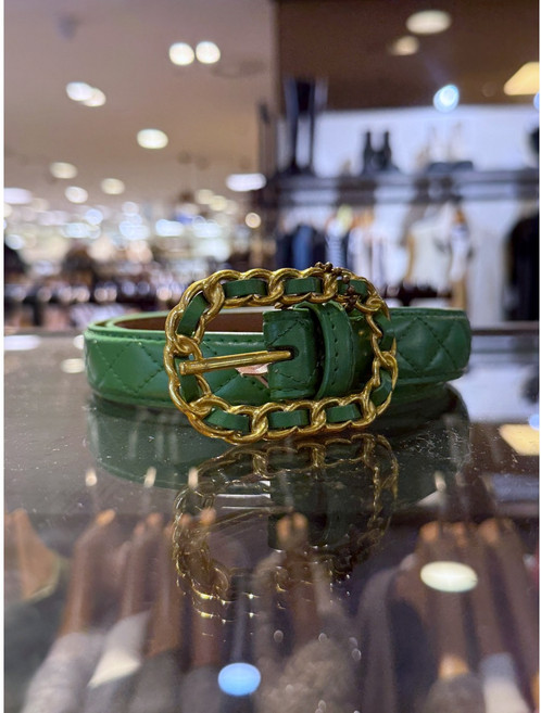 [제시뉴욕] 소가죽 사슬버클 벨트 JDW5NSAT2511