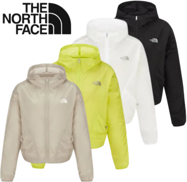 [백화점출고] 노스페이스 여성 바람막이 자켓 냉감 경량 오버핏 등산 트레킹 피크닉 페스티벌 아웃도어