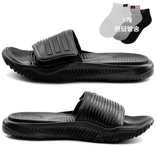 아디다스 슬리퍼 알파바운스 슬라이드 2.0 PL0928 + 양말