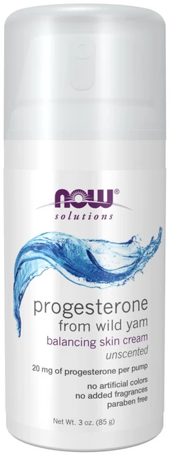 NOW Progesterone 프로게스테론 밸런싱 스킨 크림 85g 무향, 1개 - 쿠팡