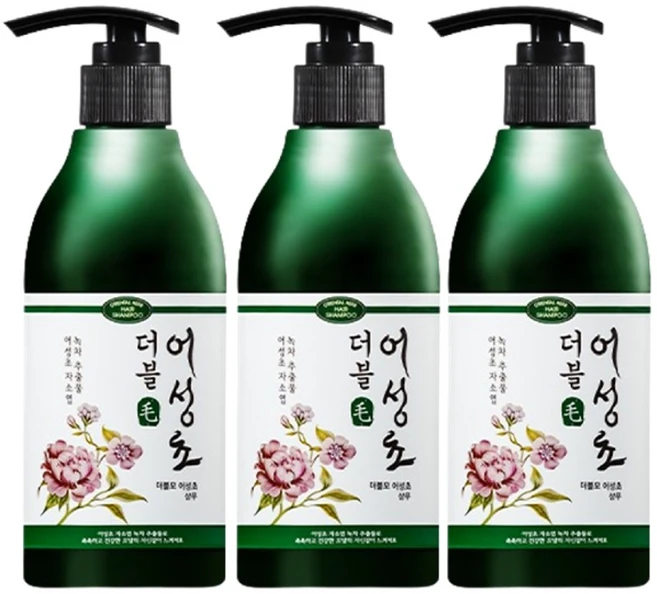 더블모 초특가 어성초 샴푸 기능성샴푸, 300ml, 3개 - 쿠팡