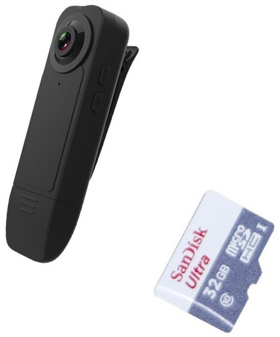 IFIVE 超廣角1080P影音密錄器 if-RV500 蒐證錄影, 1個, 超廣角RV500+32G記憶卡