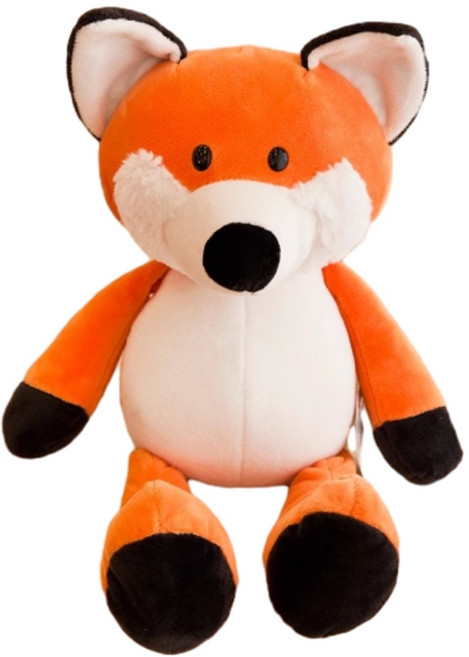 ADSA 森林動物毛絨玩具, 森林動物系列 狐狸, 1個, 35cm