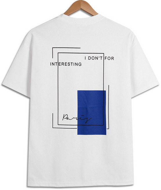 탑보이 분또 페인팅 오버핏 반팔티 (RE003)