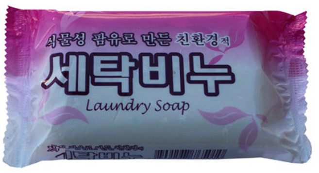 버블 식물성 팜유로 만든 팜유세탁비누 / 표백비누+살균비누, 16개, 220g