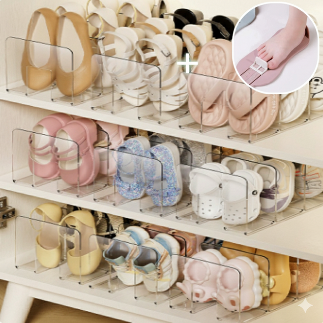 아기 신발장 유아 어린이 신발 책 가방 다용도 정리대 미니 1+1, 2개