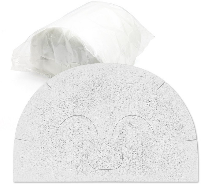 뷰티 샴푸 마스크 페이퍼 (반원형) 샴푸마스크페이퍼 반원형마스크 미용실샴푸마스크, 고급(1팩500장), 1개