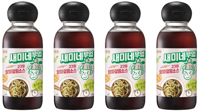샘표 새미네 부엌 양파절임소스300ml 반찬소스, 300ml, 4개