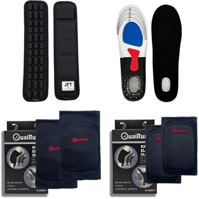 가든아미 훈련소준비물 세트 K 군인 군대 훈련소 입대 준비물 군입대 필수품 어깨 무릎 팔꿈치 보호대 깔창 논산, 1개