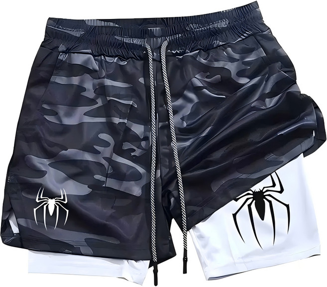 남여공용 트레이닝반바지 2in1반바지