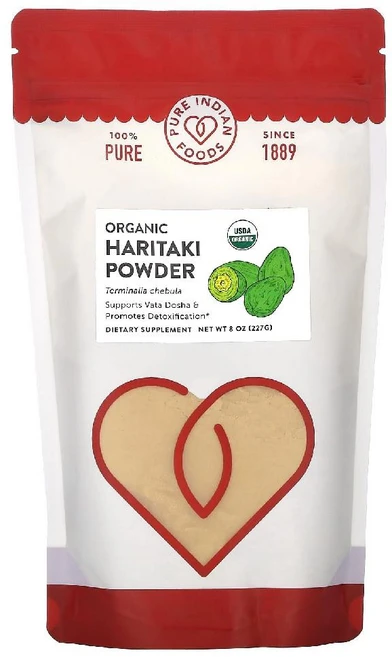Pure Indian Foods 오가닉 암라 파우더 227g 1개입 인도산 유기농 아말라 분말 슈퍼푸드 (인도산) - 쿠팡