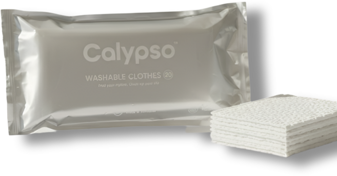 칼립소 워셔블 빨아쓰는 건조 물청소포 60장 (20개입 X 3팩), 60개