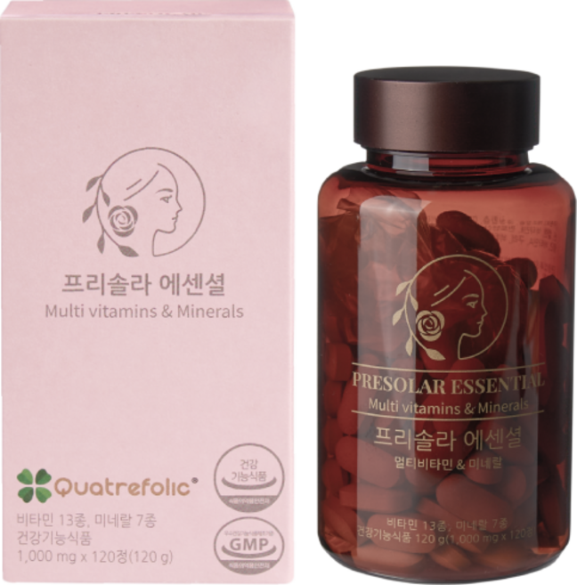 약사 설계 임산부 올인원 종합비타민 2개월분, 1개, 120정
