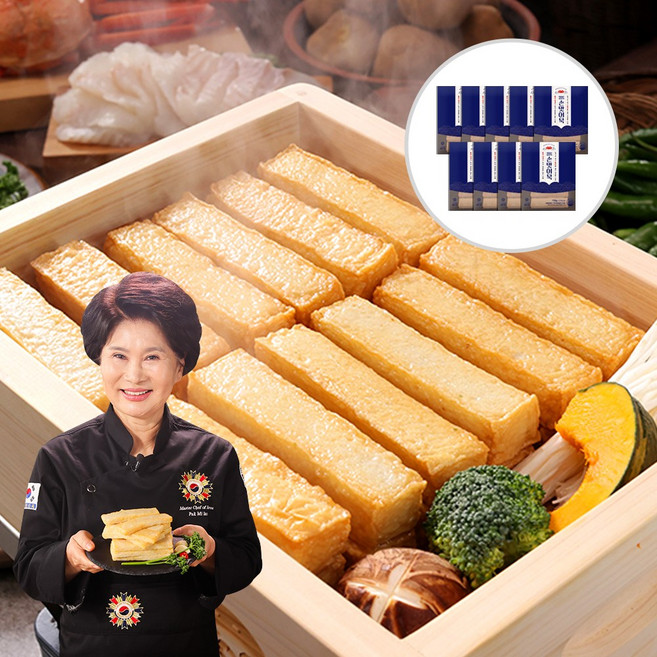 박미란명장 수제 손맛어묵- 국물용 스프 포함, 25g, 54개