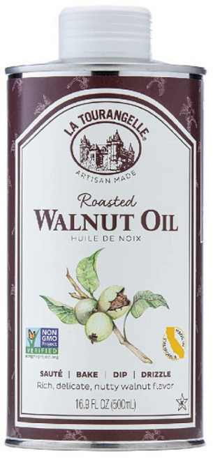 라 투랑젤 La Tourangelle 구운 호두 오일 (16.9fl oz), 500ml, 1개
