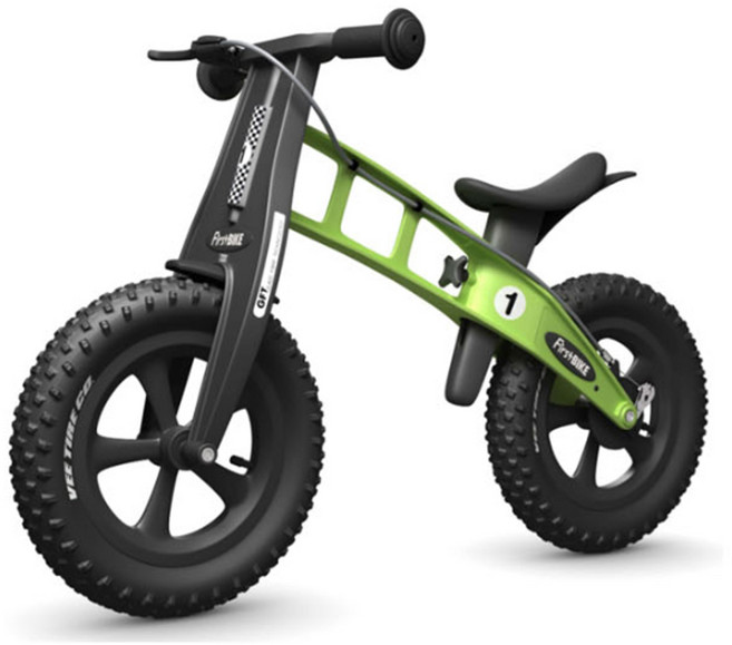 퍼스트바이크 베이식 아동용 로드 자전거, 블랙+그린, 83.8cm, 1개