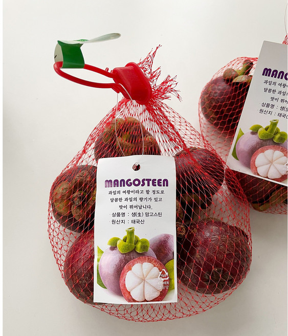 냉동(X)망고스틴 100% 생과 태국 수입 항공직송 신선한 열대과일 프리미엄 수입과일 500GX2, 1세트, 2KG