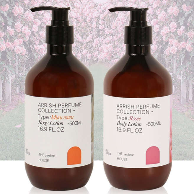 향오래가는 바디 500ml 퍼퓸바디로션 온가족 선물 로션, 1개