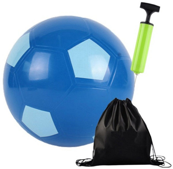비바 플레이 그라운드볼 고무 피구공 투센 볼가방 투센 볼펌프, 02 블루, 1개