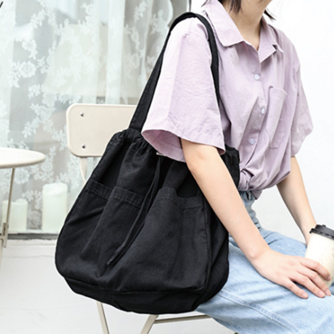 보슈 여성 대용량 항아리 캔버스 가방 에코백 쇼퍼백 B1-19