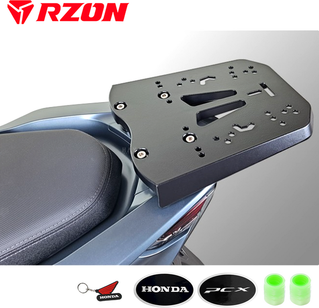 당일발송 사은품증정 RZON알존 PCX 리어 캐리어 탑박스 브라켓 리어백 탑케이스 짐대 리다이 튜닝 파츠, 1개, 쿠26/알존PCX캐