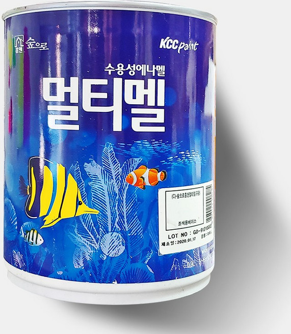삼화페인트 숲으로 친환경 수용성에나멜 멀티멜 페인트 4L, 아이보리/베이지 1026B, 1개